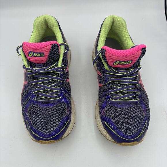 Asics Sneakers Womens Size 7 Gel Exalt Run Walk Speva Duomax Purple Pink‎ T379Q - Picture 4 of 10